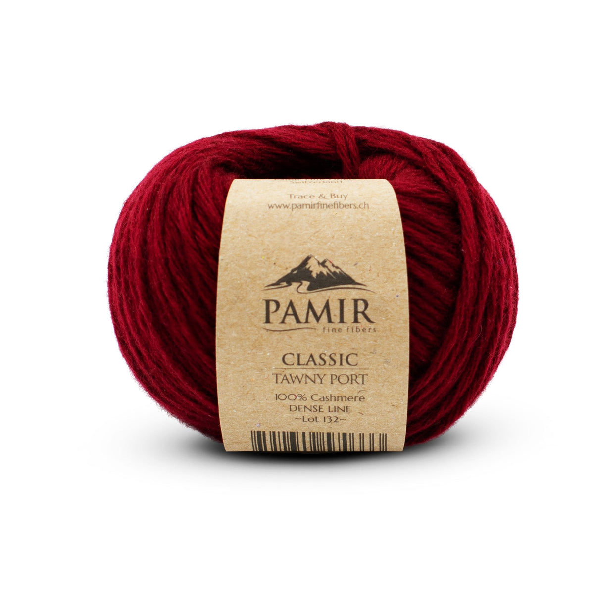 Cashmere CLASSIC Garn in der Farbe Tawny Port, Vorderansicht