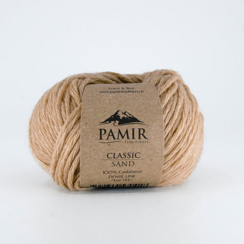 Cashmere CLASSIC Garn in der Farbe Sand, Vorderansicht
