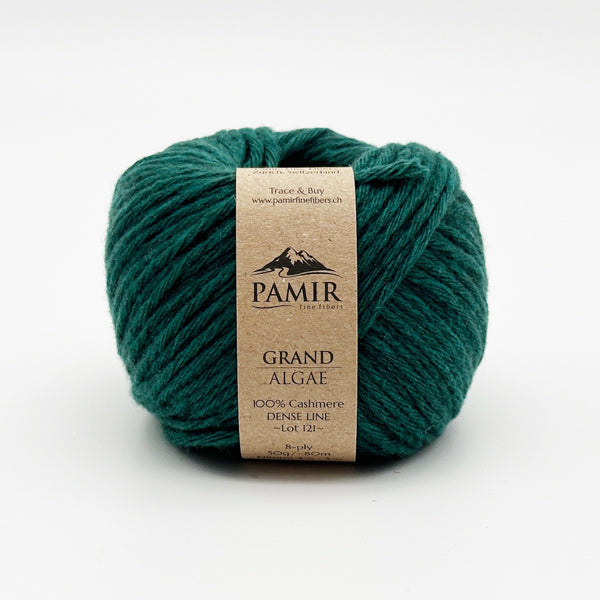 Cashmere GRAND Garn in der Farbe Algae, Vorderansicht