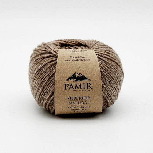 Cashmere SUPERIOR Garn in der Farbe Natural, Vorderansicht