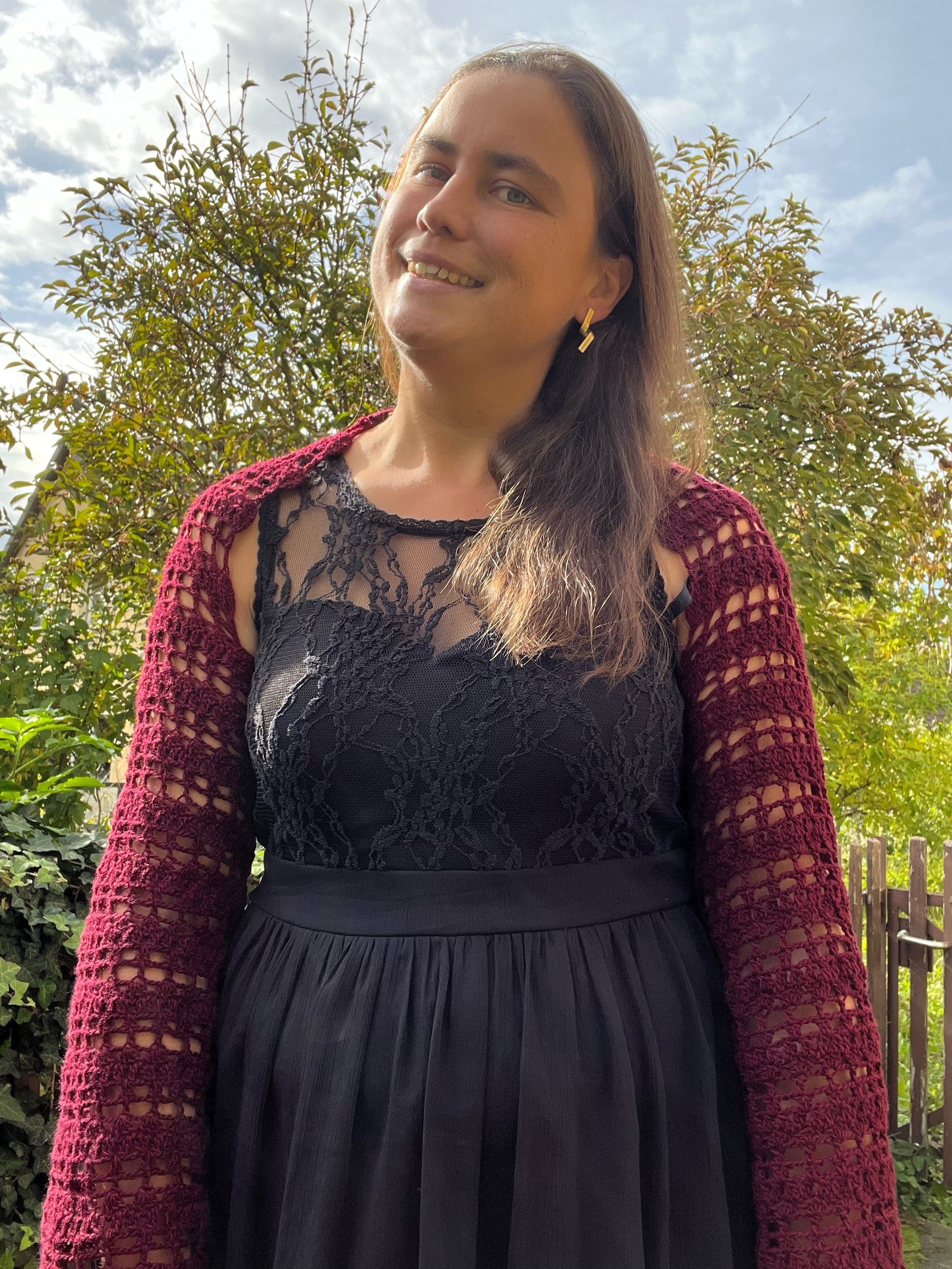 Bolero Oleander von Woolcoffeetea aus SUPERIOR, getragen