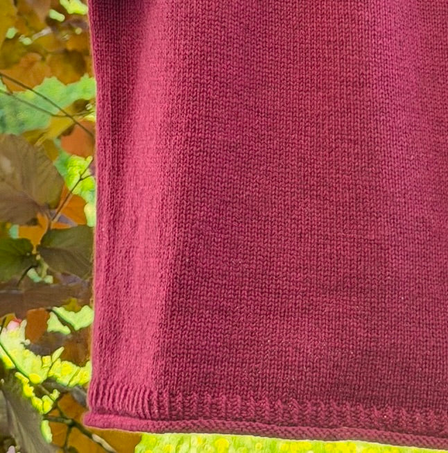 Pullover Plain Yoke Tee 28 von Le Knit, Detailansicht