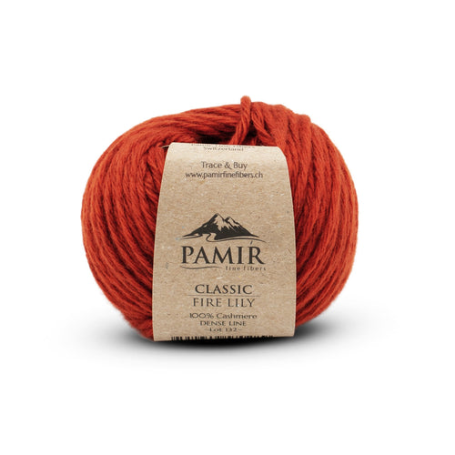 Cashmere CLASSIC Garn in der Farbe Fire Lily, Vorderansicht