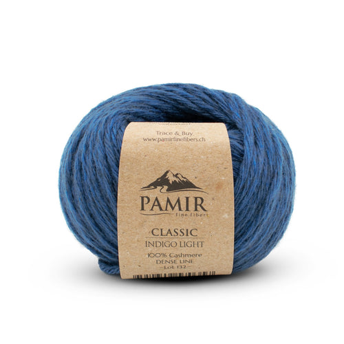 Cashmere CLASSIC Garn in der Farbe Indigo Light, Vorderansicht