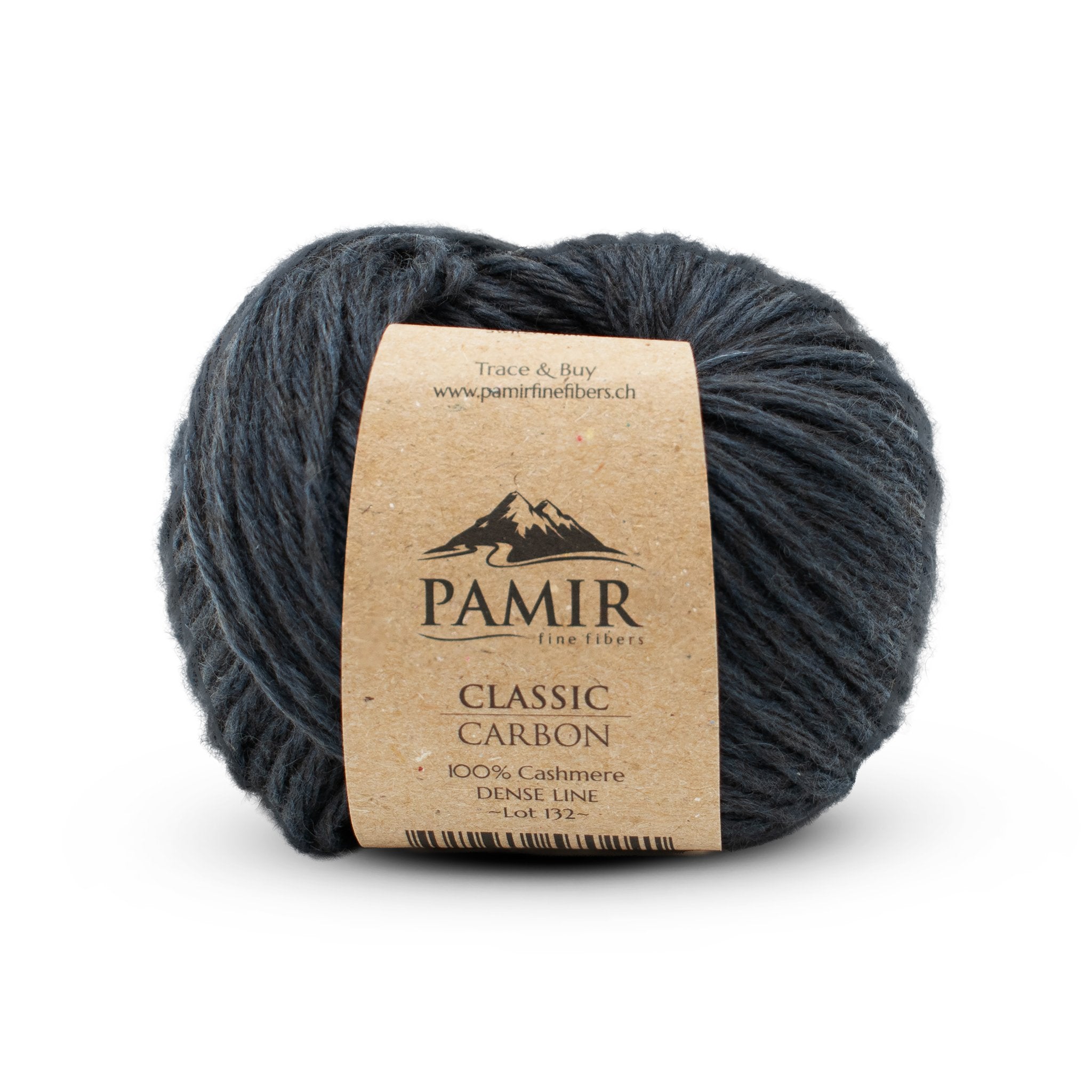 Cashmere CLASSIC Garn in der Farbe Carbon, Vorderansicht