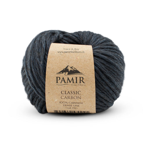 Cashmere CLASSIC Garn in der Farbe Carbon, Vorderansicht