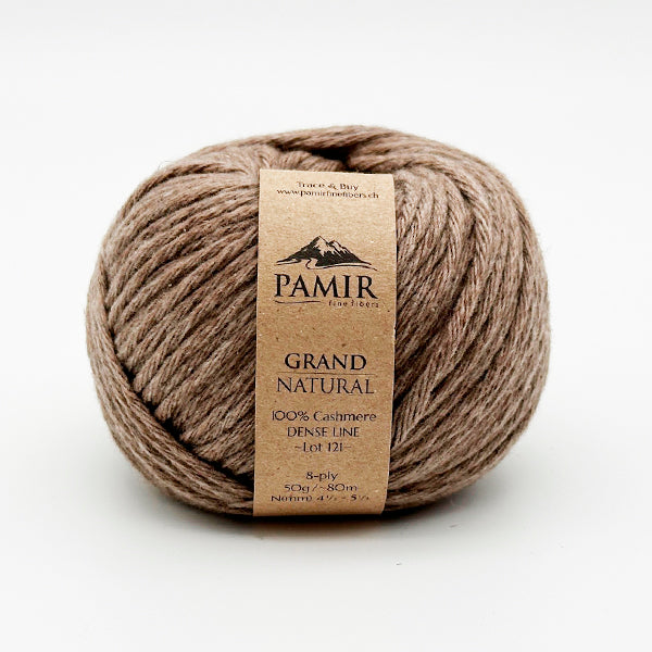 Cashmere GRAND Garn in der Farbe Natural, Vorderansicht