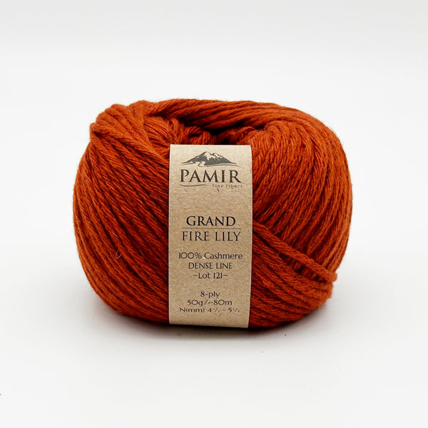 Cashmere GRAND Garn in der Farbe Fire Lily, Vorderansicht