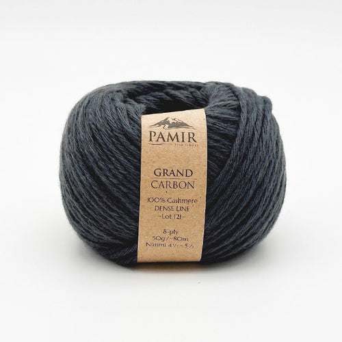 Cashmere GRAND Garn in der Farbe Carbon, Vorderansicht