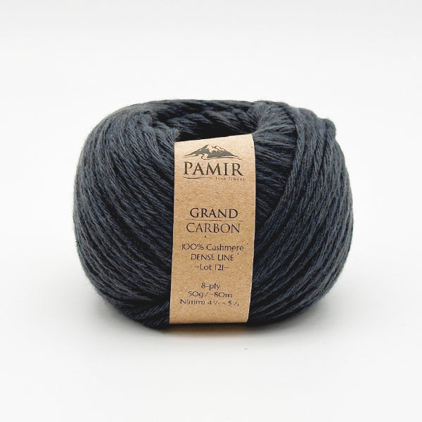 Cashmere GRAND Garn in der Farbe Carbon, Vorderansicht
