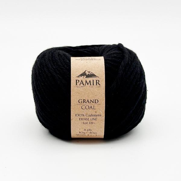 Cashmere GRAND Garn in der Farbe Coal, Vorderansicht