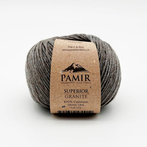 Cashmere SUPERIOR Garn in der Farbe Granite, Vorderansicht
